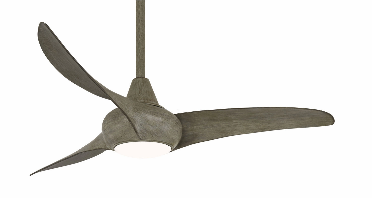 Minka Aire Light Wave Ceiling Fan with LED Light and Hand Held Remote