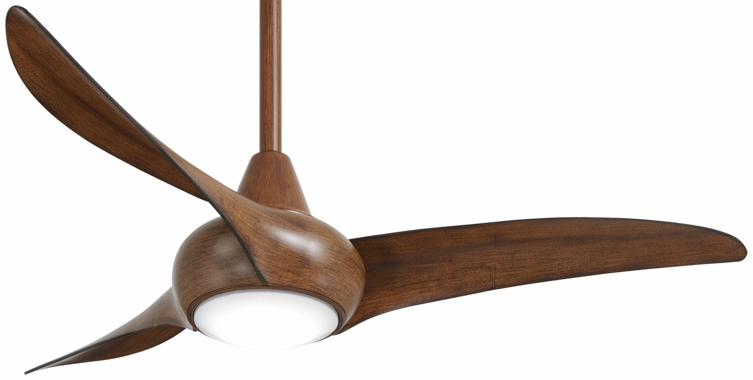 Minka Aire Light Wave Ceiling Fan with LED Light and Hand Held Remote