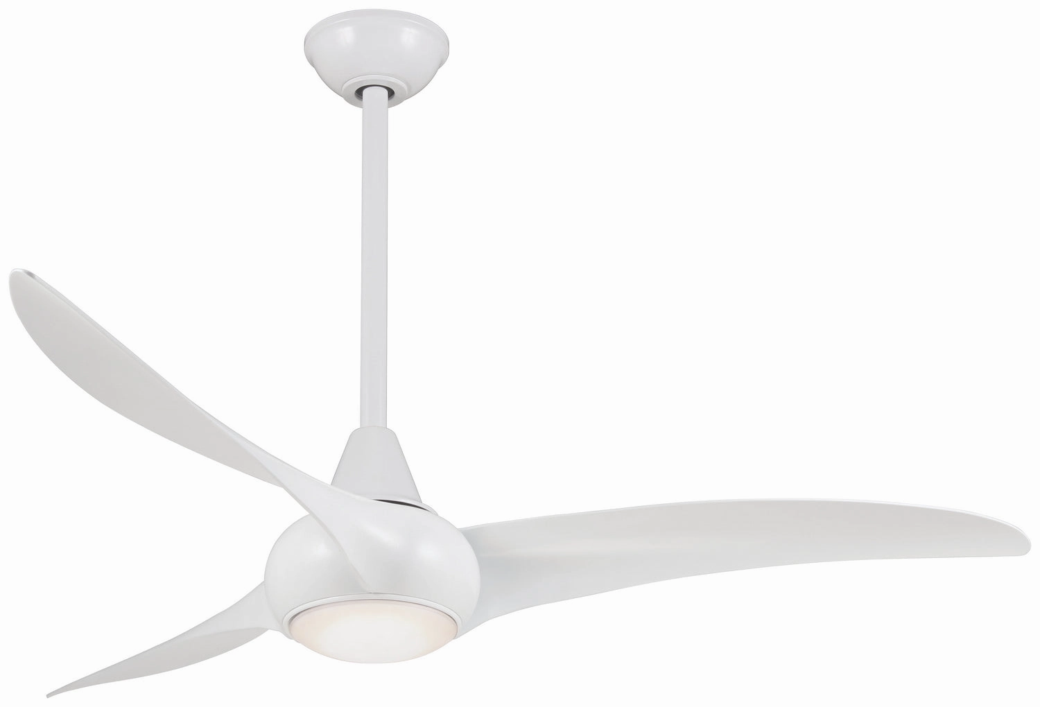 Minka Aire Light Wave Ceiling Fan with LED Light and Hand Held Remote