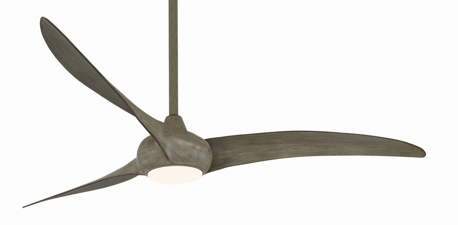 Minka Aire Light Wave Ceiling Fan with LED Light and Hand Held Remote