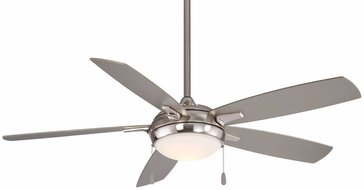 Minka Aire Lun Aire 54" Ceiling Fan with 18W Dimmable LED Light Modern ceiling fan for home cooling