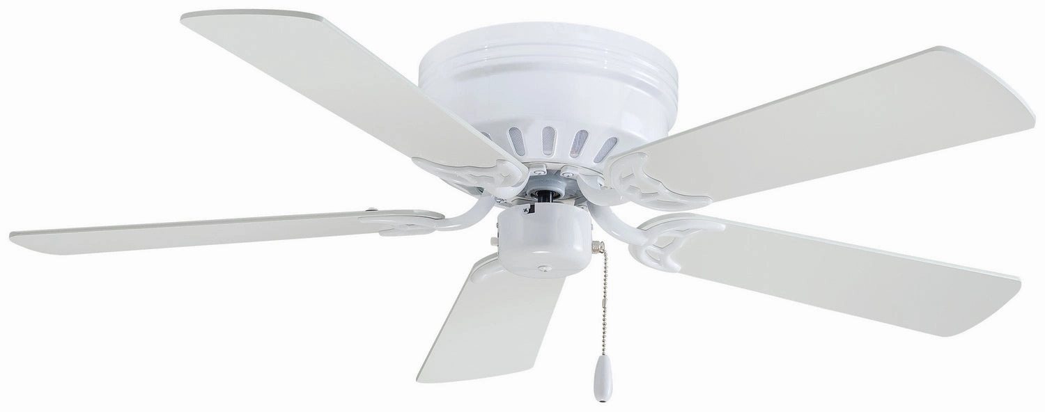 Minka Aire Mesa Pull Chain Flushmount Ceiling Fan low-profile ceiling fans with lights
