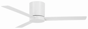 Minka Aire Roto Flush 52" Ceiling Fan with 20W LED Dimmable Light and Remote Control low-profile ceiling fans with lights