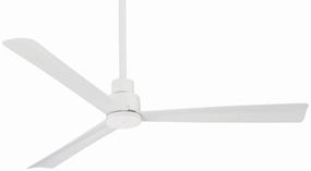 Minka Aire Simple DC Motor Indoor/Outdoor Ceiling Fan with Hand Held Remote Modern ceiling fan for home cooling
