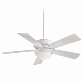 Minka Aire Supra Ceiling Fan with Light and Remote Control Modern ceiling fan for home cooling