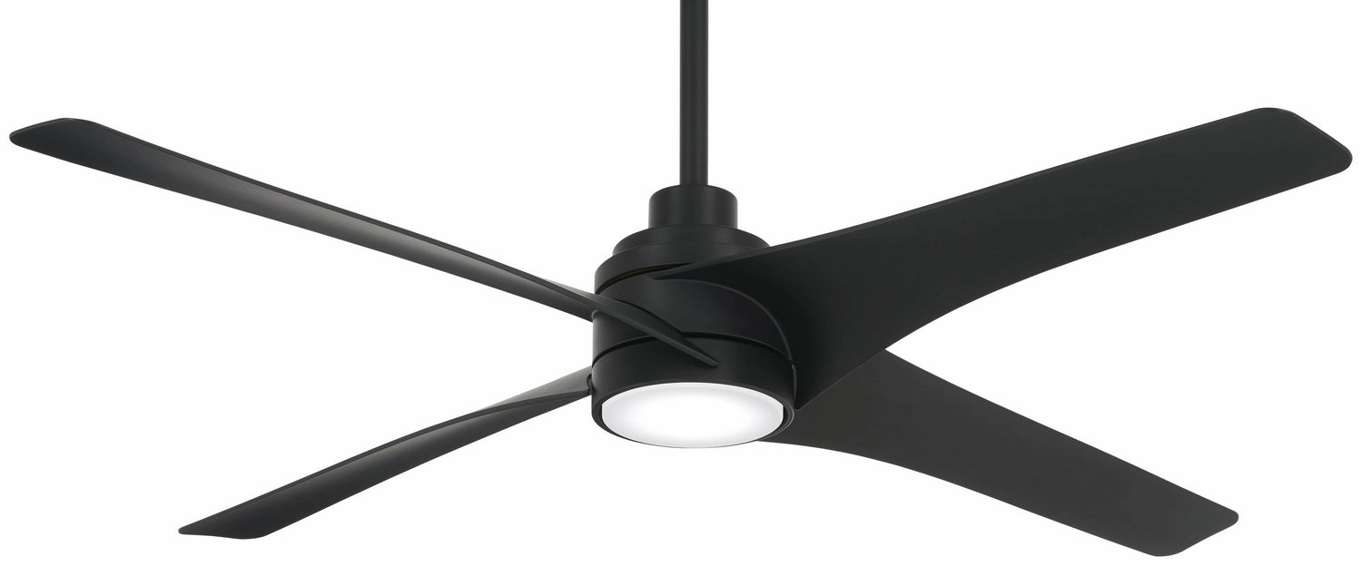 Minka Aire Swept 56" DC Ceiling Fan with 20W LED and Remote powerful indoor fans for whole-room cooling