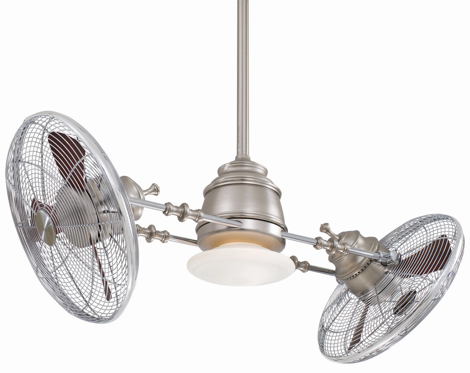 Minka Aire Vintage Gryo Led | Indoor Ceiling Fan with 4W T5 & Wall Control Energy-efficient ceiling fan with remote