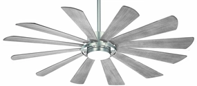 Minka Aire Windmolen 65" Smart Outdoor DC Ceiling Fan with 40W LED and Remote adjustable indoor fans for better cooling