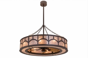 Mission 16 Light Chandel-Air home fans with built-in timer settings