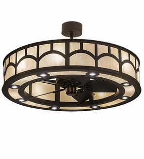 Mission LED Chandel-Air quiet small fans for desk or nightstand