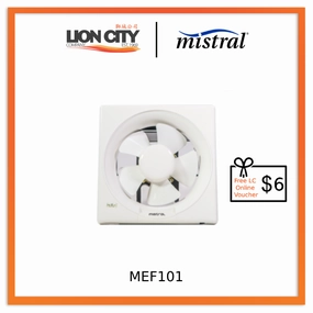 Mistral Exhaust Fan MEF101 standard all-purpose electric cooling fans