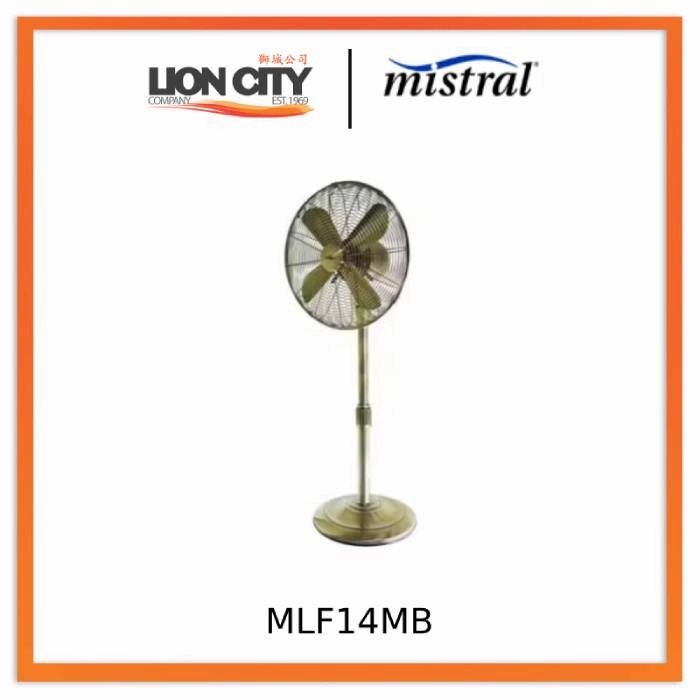 Mistral MLF14MB 14in Metal Slide Fan (50W) standard all-purpose electric cooling fans