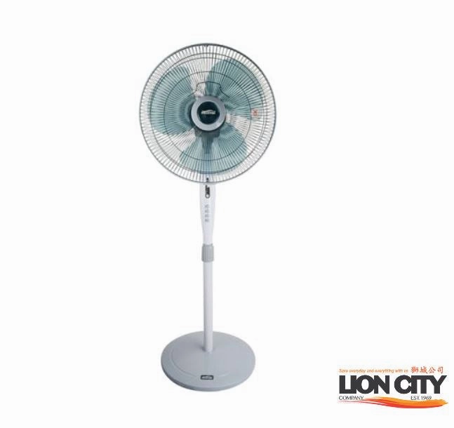 Mistral MSF1628WR 16 Inch Stand Fan W/Remote - Black, 2yr Full Warranty * Free $9 LC Online Voucher