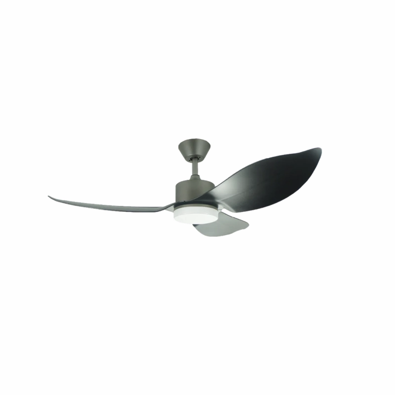 Mistral Solar46-GR/BK Ceiling Fan-46", Huggger, 24W LED Grey/Black