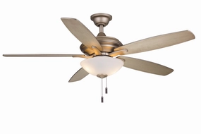 Modelo 52"Ceiling Fan Iced Gold mini handheld fan for personal travel use