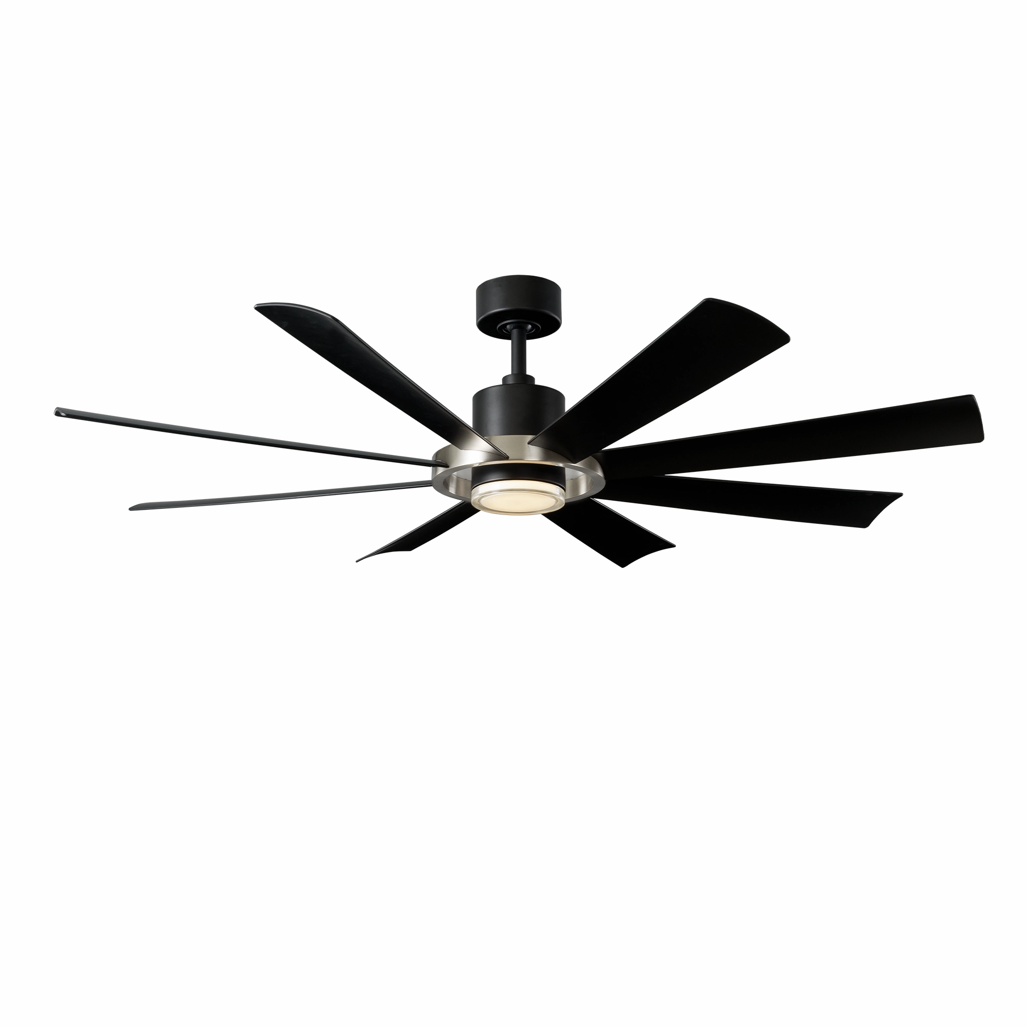 Modern Forms Fan Aura Smart Outdoor DC Ceiling Fan with 19.5W CCT LED and remote energy-saving indoor fans for bedrooms