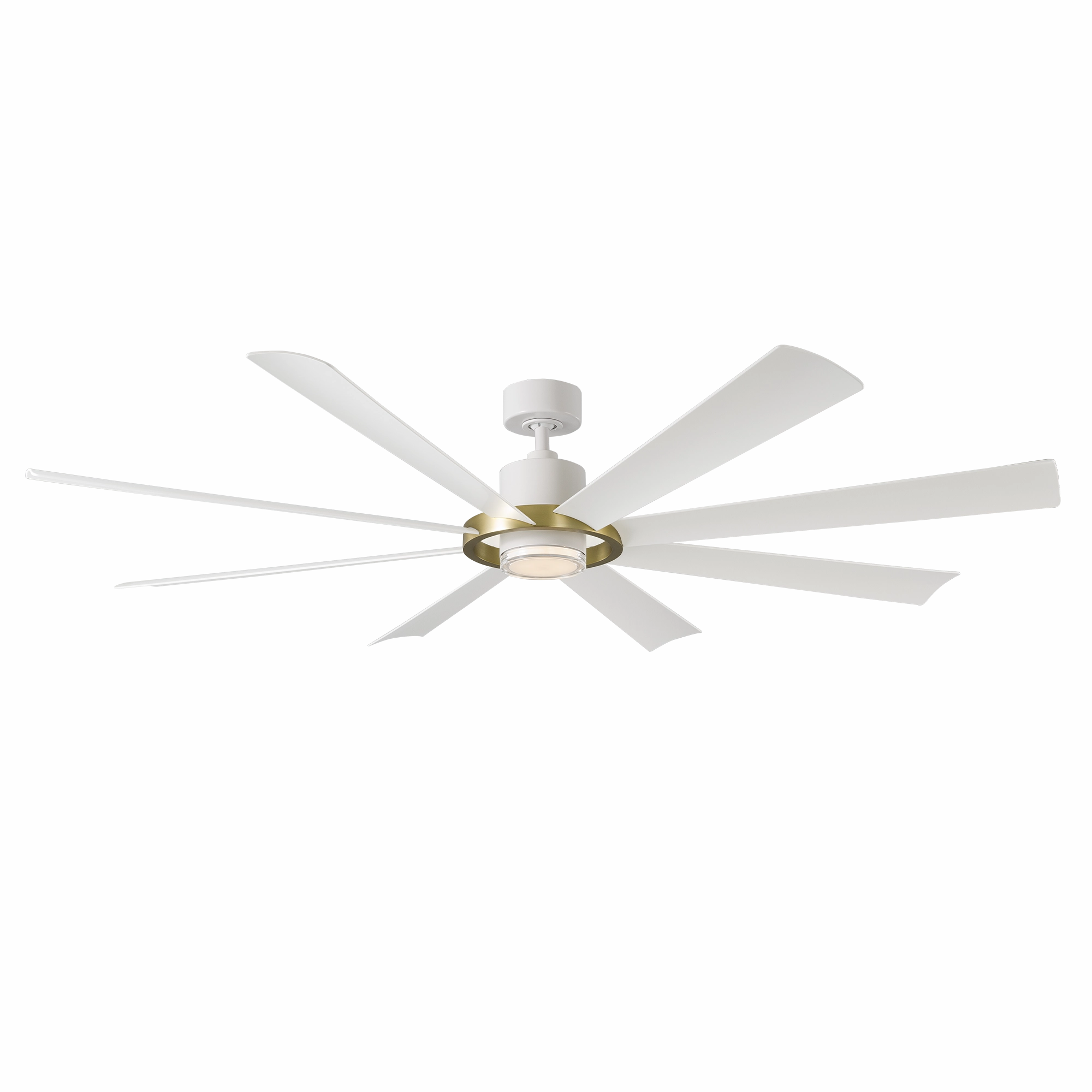 Modern Forms Fan Aura Smart Outdoor DC Ceiling Fan with 19.5W CCT LED and remote