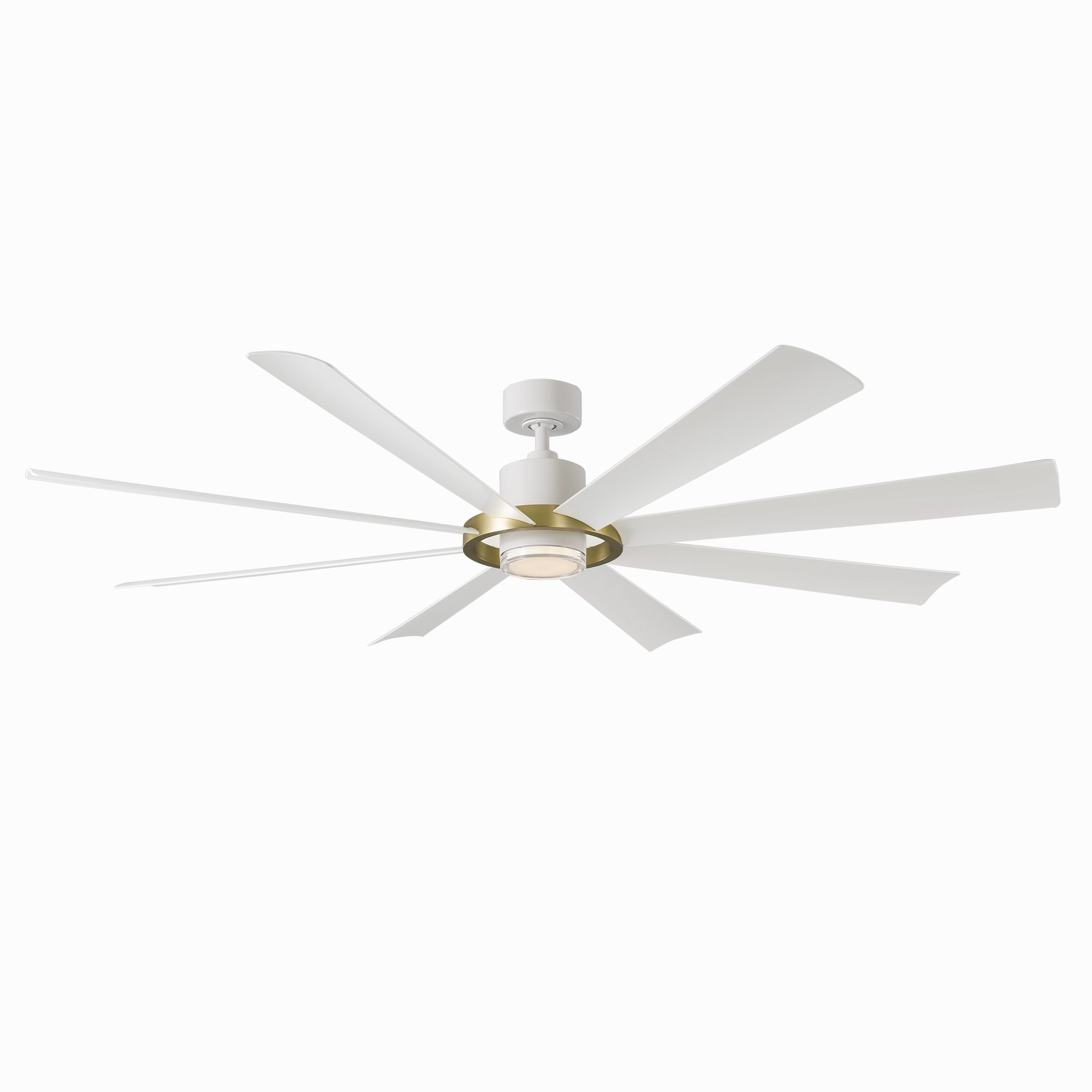 Modern Forms Fan Aura Smart Outdoor DC Ceiling Fan with 19.5W CCT LED and remote