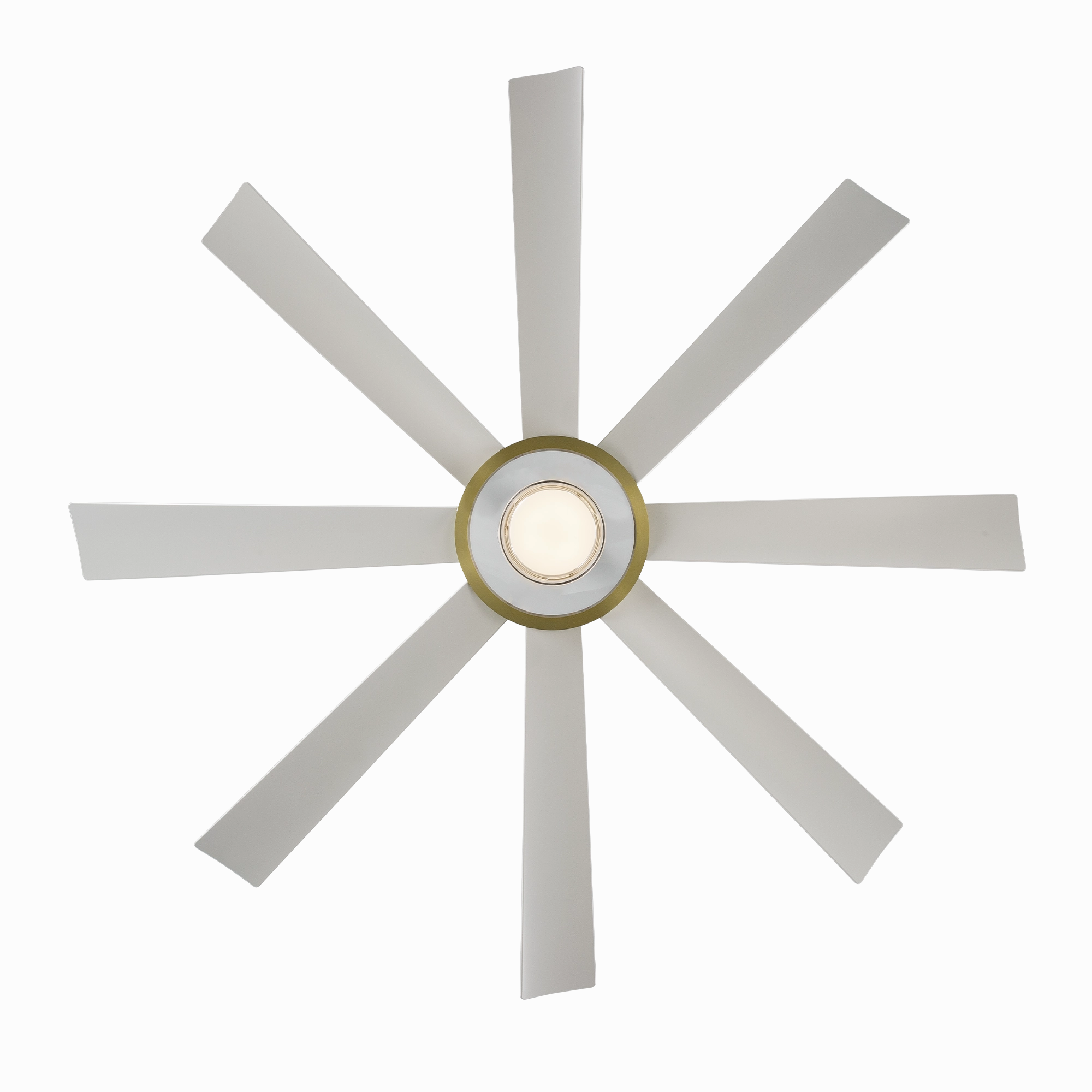 Modern Forms Fan Aura Smart Outdoor DC Ceiling Fan with 19.5W CCT LED and remote