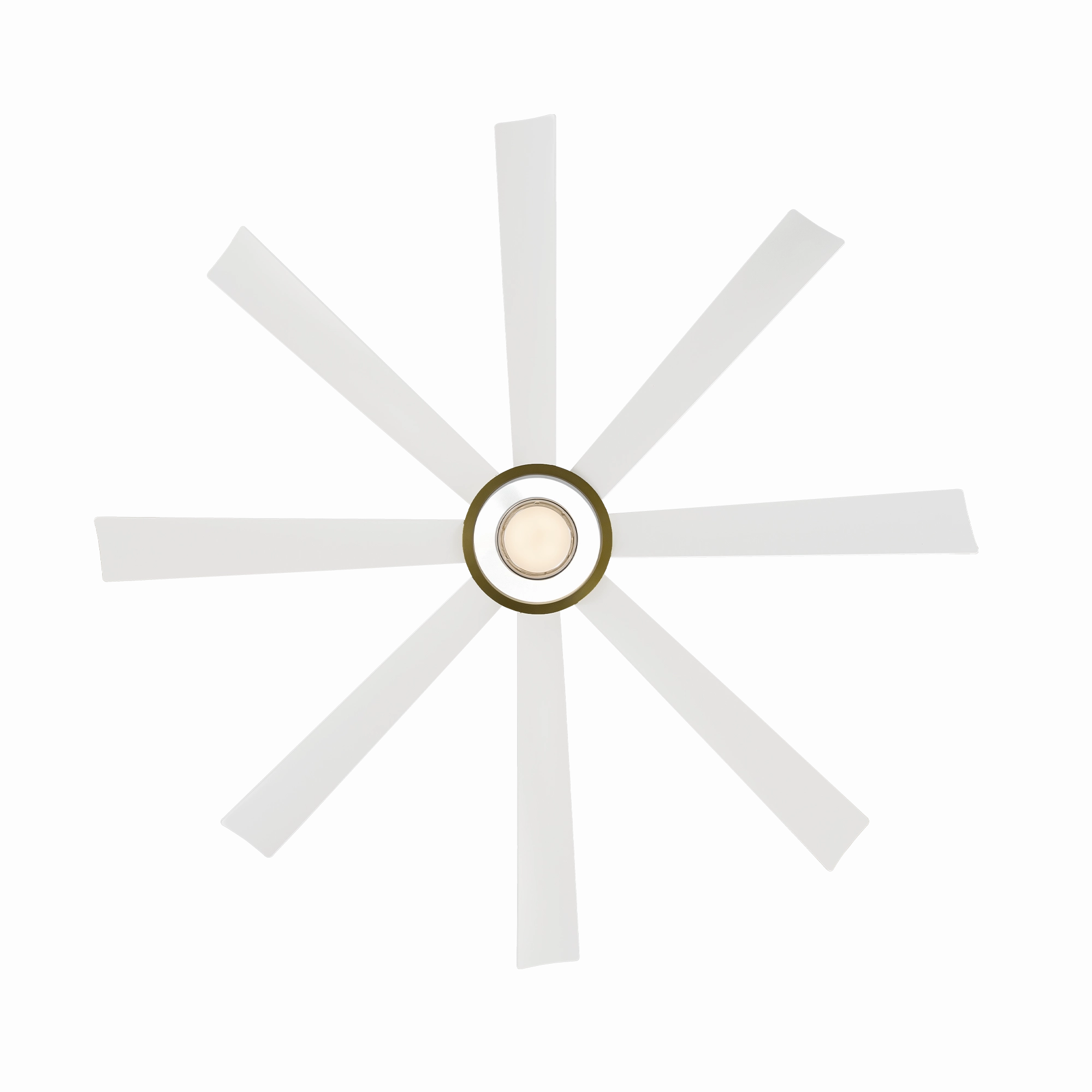 Modern Forms Fan Aura Smart Outdoor DC Ceiling Fan with 19.5W CCT LED and remote