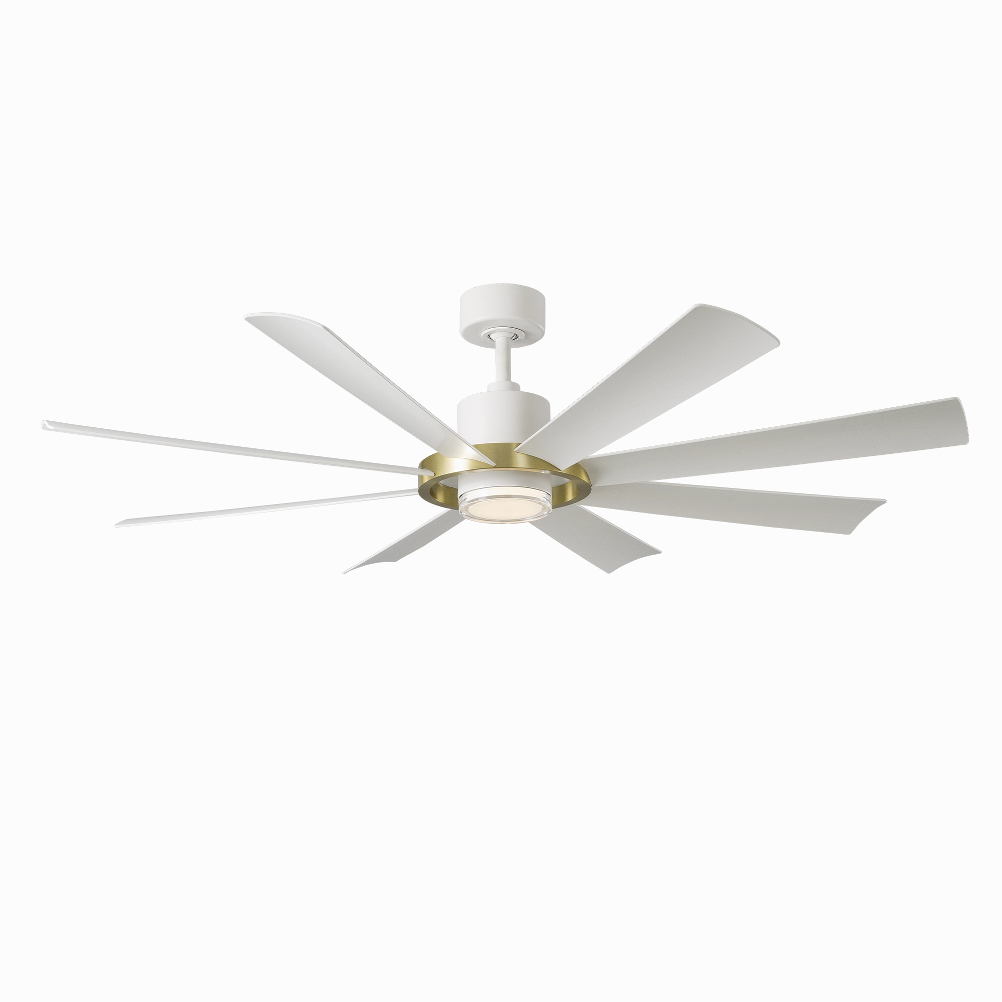 Modern Forms Fan Aura Smart Outdoor DC Ceiling Fan with 19.5W CCT LED and remote