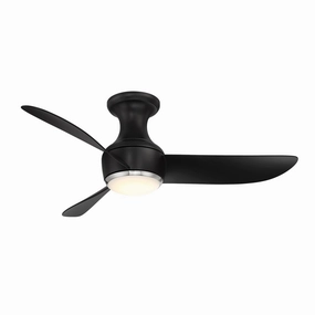 Modern Forms Fan Corona Smart Outdoor DC Flushmount Ceiling Fan with 19.5W CCT LED and Remote automatic hand dryers for bathroom use