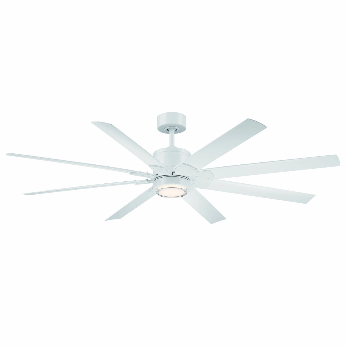Modern Forms Fans Renegade Smart Outdoor DC Ceiling Fan with 19.5W CCT LED and remote control