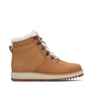 Mojave Faux Fur Lined Nubuck and Suede Boot