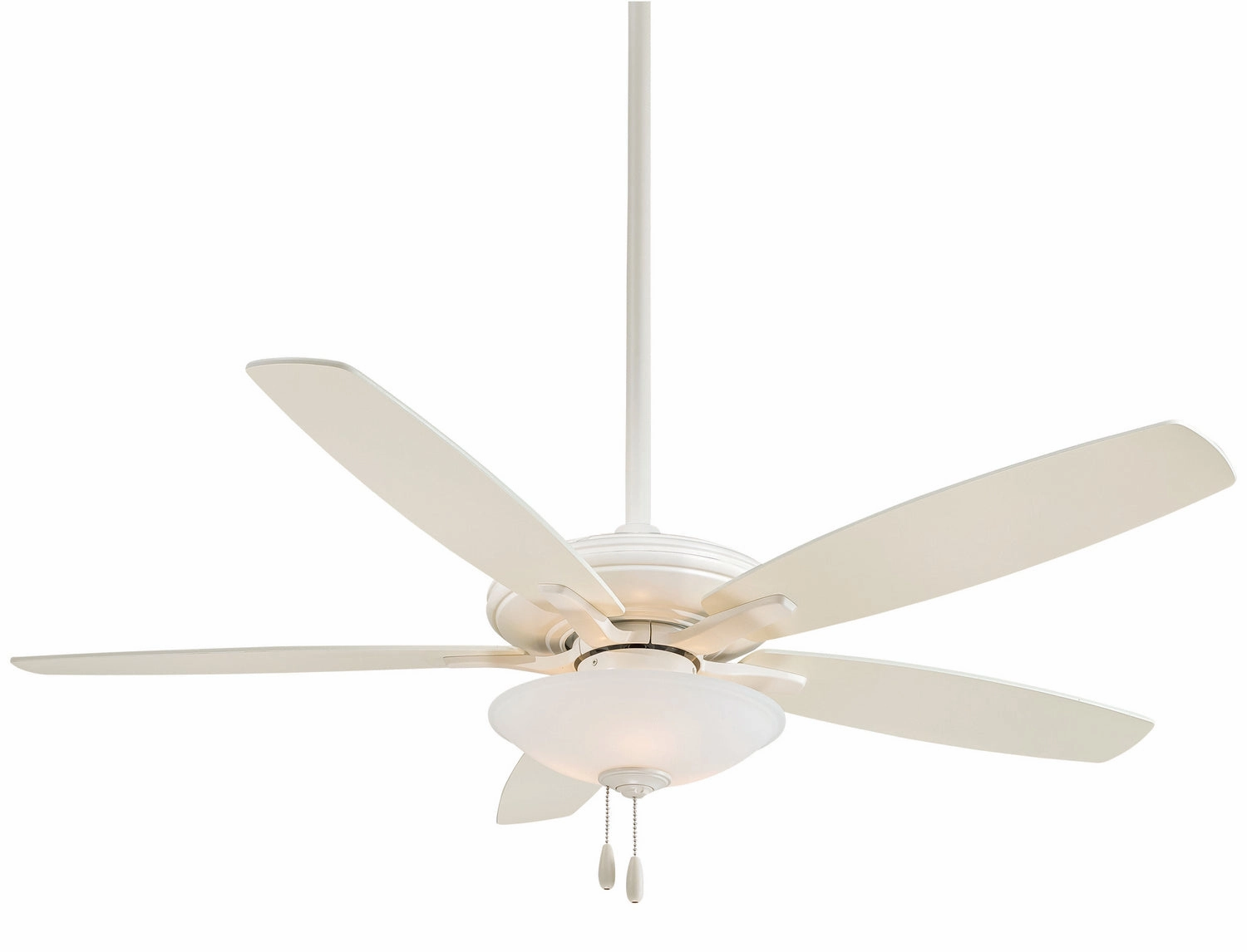 Mojo 52"Ceiling Fan Bone White portable electric fans for dorm rooms