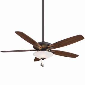 Mojo 52"Ceiling Fan Oil Rubbed Bronze stylish medium fans for contemporary homes