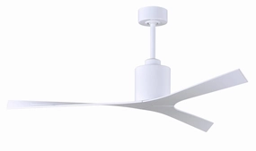 Molly 56"Ceiling Fan Gloss White weatherproof fans for outdoor environments