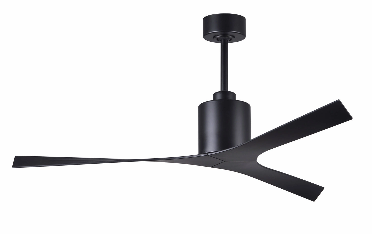 Molly 56"Ceiling Fan Matte Black weatherproof fans for outdoor environments