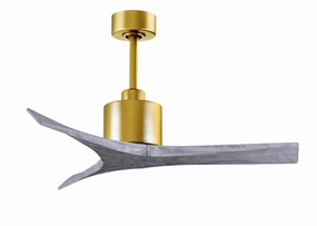 Mollywood 42"Ceiling Fan Brushed Brass small electric fans for personal cooling
