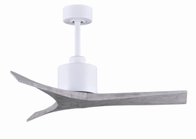 Mollywood 42"Ceiling Fan Matte White adjustable fans for targeted cooling