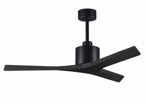 Mollywood 52"Ceiling Fan Matte Black stylish medium fans for contemporary homes