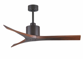Mollywood 52"Ceiling Fan Textured Bronze stylish medium fans for contemporary homes
