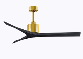 Mollywood 60"Ceiling Fan Brushed Brass durable fans for long-lasting performance