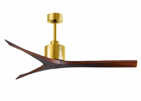 Mollywood 60"Ceiling Fan Brushed Brass stylish medium fans for contemporary homes