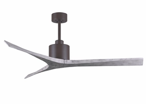 Mollywood 60"Ceiling Fan Textured Bronze medium electric fans for multi-room use