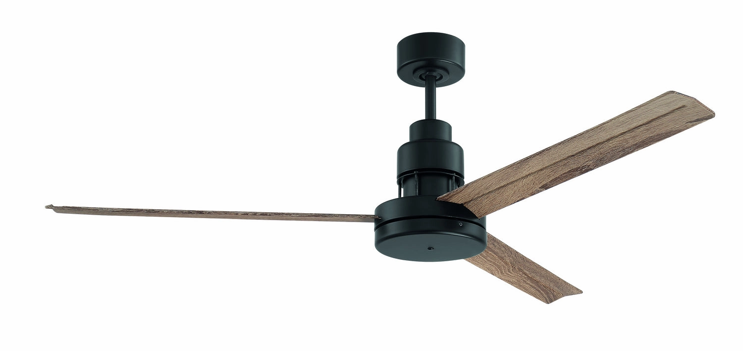 Mondo 54" Indoor/Outdoor 54"Ceiling Fan Flat Black