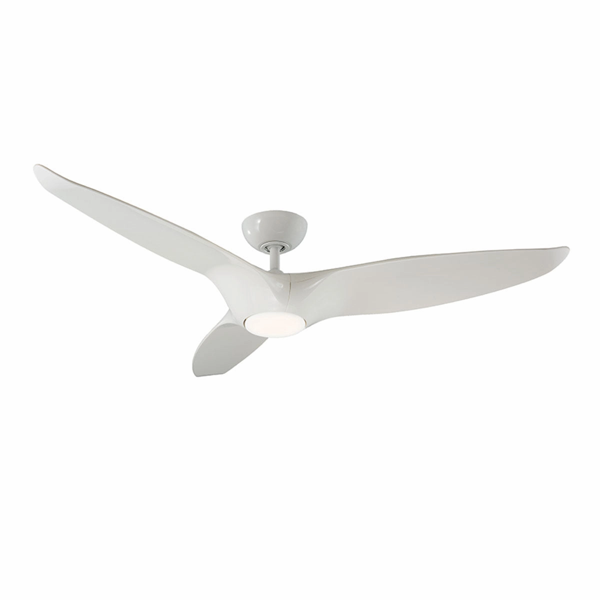 Morpheus Iii 60"Ceiling Fan Gloss White weatherproof fans for outdoor environments