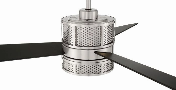 Morrison 52"Ceiling Fan Brushed Polished Nickel