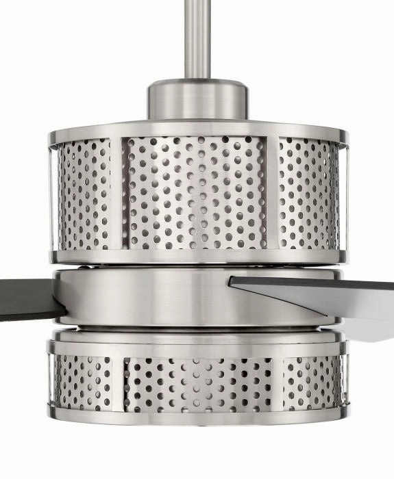 Morrison 52"Ceiling Fan Brushed Polished Nickel
