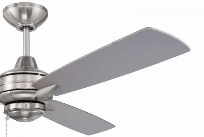 Moto 52" Ceiling Fan in Brushed Polished Nickel