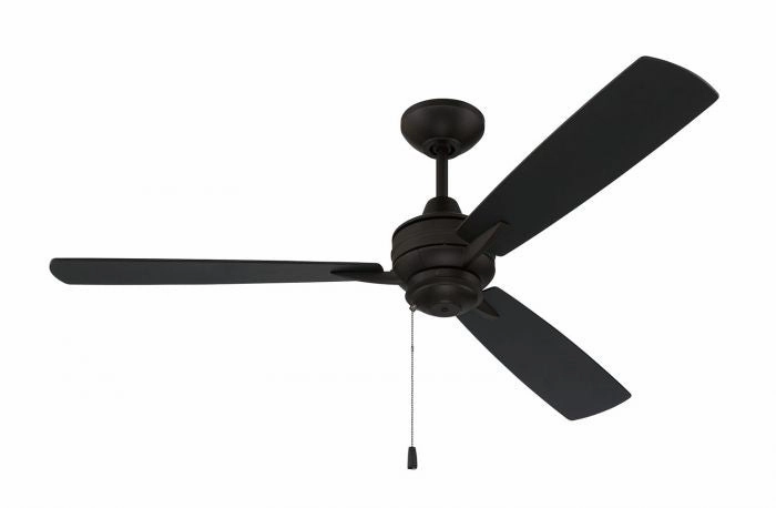 Moto Indoor/Outdoor 52" Ceiling Fan in Flat Black