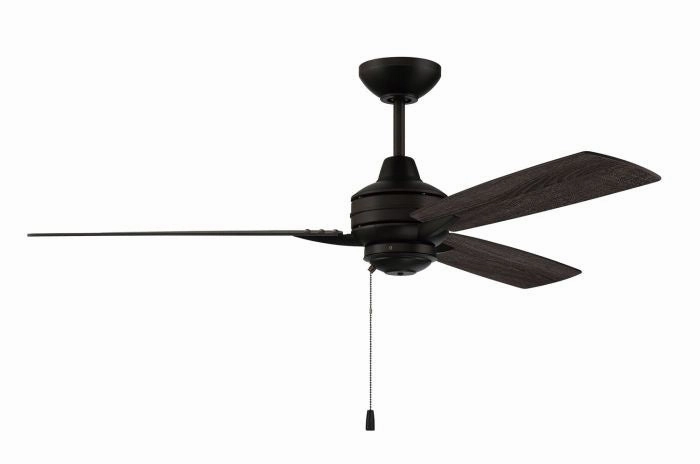 Moto Indoor/Outdoor 52" Ceiling Fan in Flat Black outdoor fans store with multiple collections