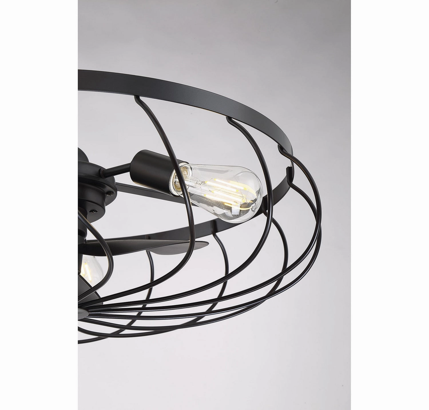 Moutd Three Light Fan D'lier Oil Rubbed Bronze