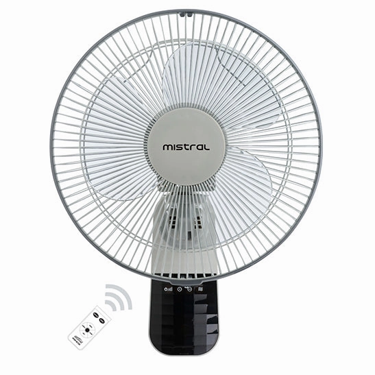 MWF3035R 12" WALL FAN WITH REMOTE CONTROL wall mounted electric fans for compact spaces