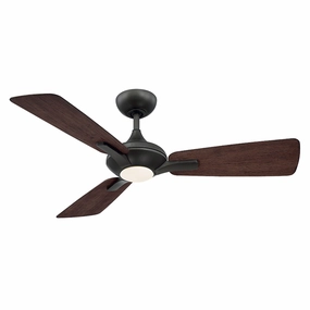 Mykonos 52"Ceiling Fan Bronze/Dark Walnut quiet electric fans for home use