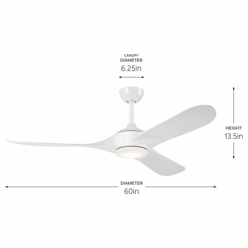 Mylo 60" Weather  Ceiling Fan